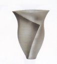 画像1: アルミ合金花器　友 銀梨色 (1)