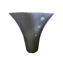 他の写真1: アルミ合金花器　風　銀梨色