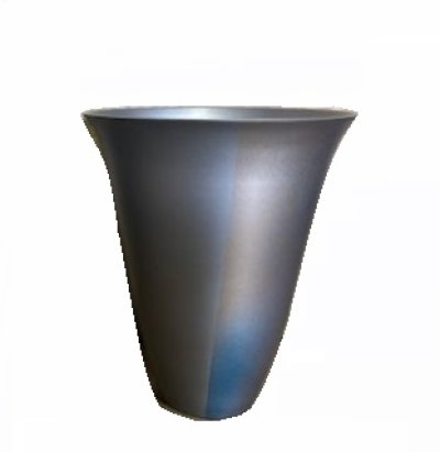 画像1: 銅器　スワン　銀梨色　