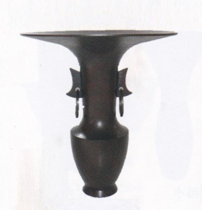 画像2: 銅器　鳳凰　上焼色