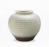 チタン丸花瓶　８号　B010-08