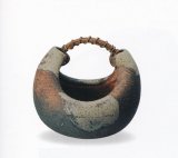 古陶つる渡し花器 ７.５号　B008-04