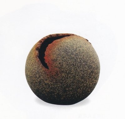 画像1: サメ肌ちぎり花入　６.５号　B011-08