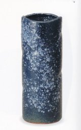 青窯変寸胴花入 10号 B013-11