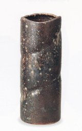 岩石ひねり寸胴花入 10号 B013-10