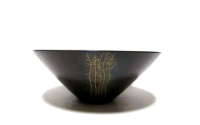 画像3: ダークグレー９.５号丸広口鉢　T-０７-５５