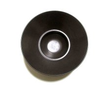 他の写真2: ダークグレー９.５号丸広口鉢　T-０７-５５