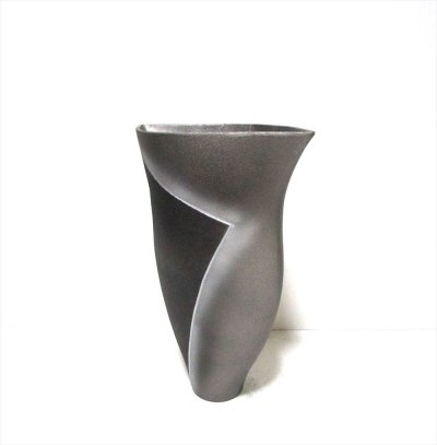 画像5: アルミ合金花器　友 銀梨色