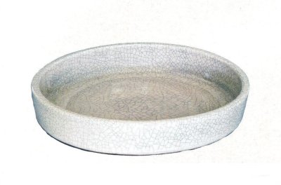 画像1: 白貫入１２〜１０号丸切立水盤　M-０１A・B