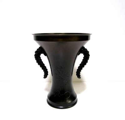 画像2: 特-７８３　銅器　紫雲 鍋長色　（再生品）（一点限り）