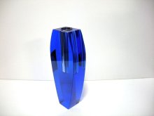 他の写真1: ガラス花器　クリスタルハーモニー　ブルー　G-４２