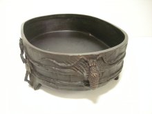 他の写真1: 銅器　砂鉢１３号海老釣　古手色　　
