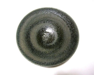 画像2: 手造り　緑釉１３号大皿　T-２４－３１