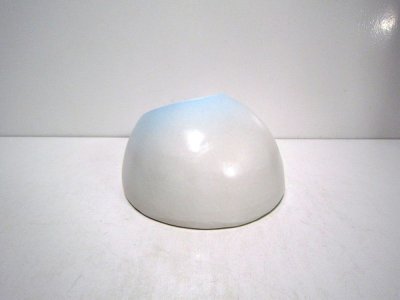 画像1: 特-１６４　半球形花器ブルー