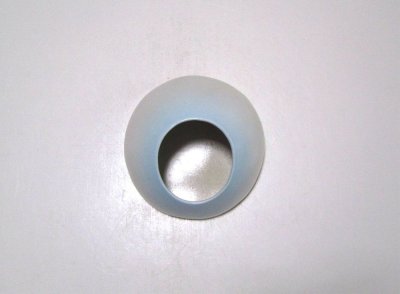 画像2: 特-１６４　半球形花器ブルー