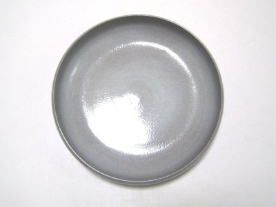 画像2: 特-２１１　グレー丸碗型万年青鉢１１号　