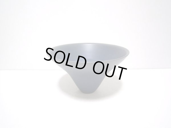 画像2: 濃紺丸碗型花器　T-２５－５  (2)