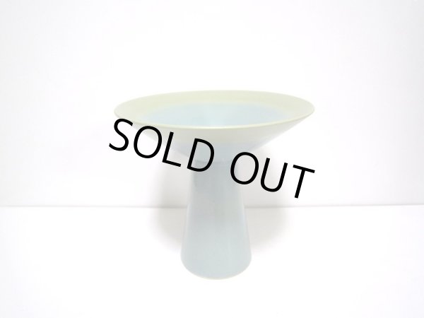 画像4: ライトグリーン足高コンポート　T-２５－１３ (4)