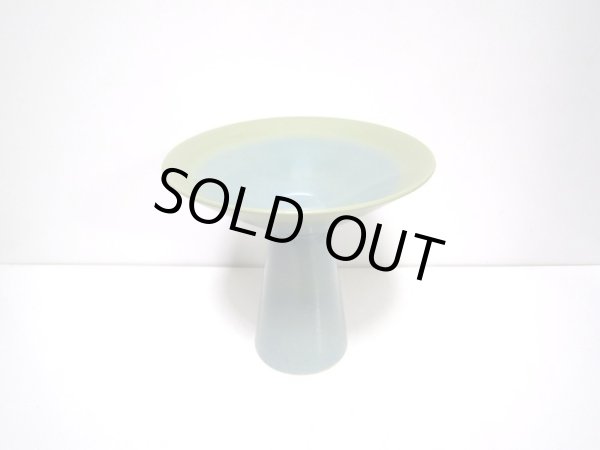 画像2: ライトグリーン足高コンポート　T-２５－１３ (2)