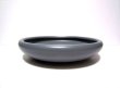 画像2: 灰色１１号鉄鉢型丸水盤　T-２５－２４ (2)