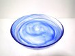 画像3: ガラス花器　月夜野水盤　青　G-１００ (3)