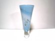 画像1: ガラス花器　一品作ライトブルー　G-１２０ (1)