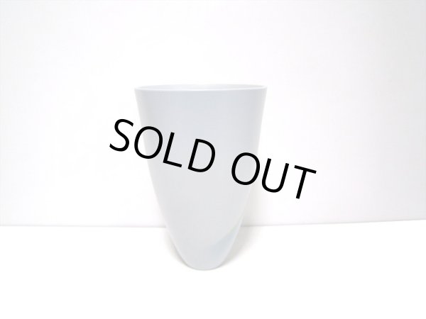 画像3: 特-４０７　ライトブルー５号丸生花・立花花器 (3)