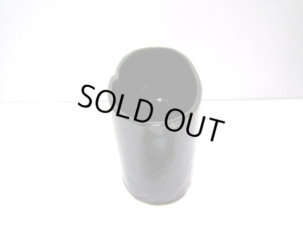 画像4: 特-４１５　手造りグリーン角型合わせ花器 (4)