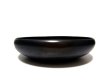 画像2: 黒１１.５号丸碗型オモト鉢　T-２９－１９ (2)