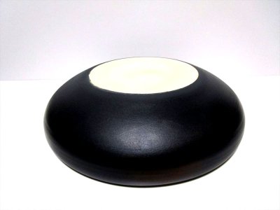 画像3: 黒１１.５号丸碗型オモト鉢　T-２９－１９