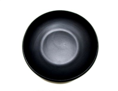 画像2: 黒１１.５号丸碗型オモト鉢　T-２９－１９
