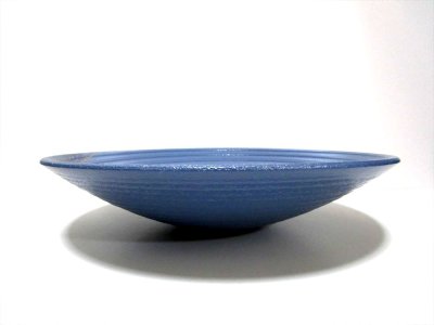 画像2: 群青色１２号丸皿鉢　T-２９－６３