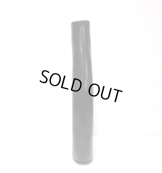 画像5: 特-５７７　黒縦長リング花器 (5)