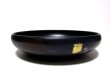 画像8: 黒１１.５号丸碗型オモト鉢 金/銀貼り　T-３１－１９ (8)