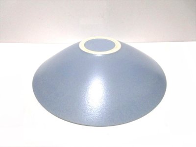 画像3: ブルーグレイ１２号丸皿鉢　T-３１－５４