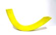 画像7: 手造り 黄色弓型２口花器 T-０２-１０ （一点限り） (7)