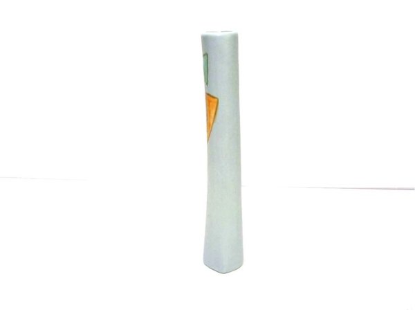 画像4: 特-６９０　逆Ｖ型花器ブルーグレー (4)