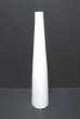 画像6: 手作り　白マット１４号細口筒型花器　T-０４－２３ (6)