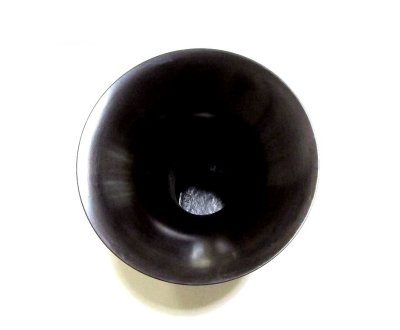 画像2: 特-７７６　銅器　古典丸蕪立華瓶 古銅色　（再生品）（一点限り）