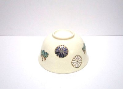 画像3: 手造　絵付６号丸盌型花器兼菓子器　T-０７－０３