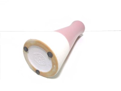 画像3: カラー花瓶１０号竪杵型 ピンク　T-０７－０６