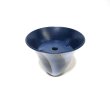 画像8: 紺青７号丸生花・立華花器 金線入　T-０７－４３ (8)