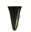画像9: 手造り 艶消し黒４.５号正角長立華瓶　T-０7－５０　 (9)