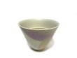 画像4: 鶯色８号丸広口生花花器 　T-０７－４４ (4)