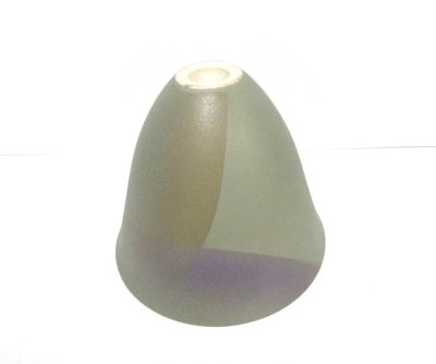画像3: 鶯色８号丸広口生花花器 　T-０７－４４