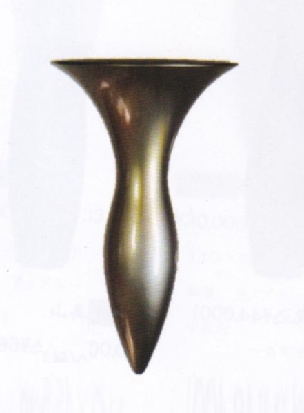 画像1: 銅器　掛け花フェニックス　銀ネズ色 (1)