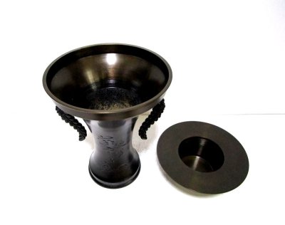 画像1: 特-７８３　銅器　紫雲 鍋長色　（再生品）（一点限り）