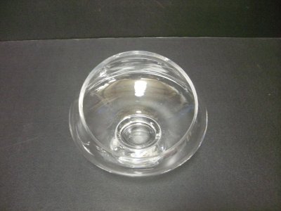 画像2: ガラス花器　足付フラワーベース　ＣG-１６