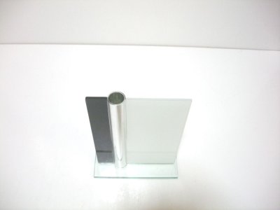 画像2: ガラス花器　角型白黒　G-４５