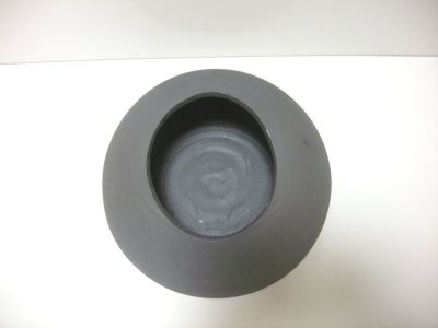 画像2: 手造り　丸型黒　T-２０－５４
